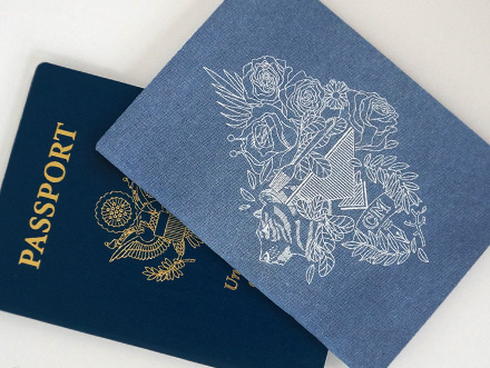 US Passport with the Passport-Zine